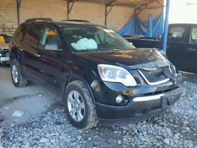 1GKER13D39J152690 - 2009 GMC ACADIA SLE BLACK photo 1