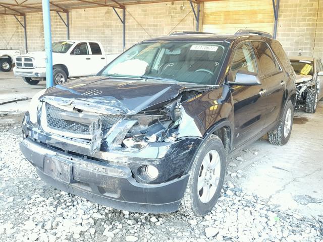 1GKER13D39J152690 - 2009 GMC ACADIA SLE BLACK photo 2