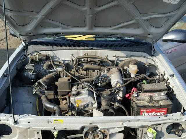 5TENL42N44Z364036 - 2004 TOYOTA TACOMA SILVER photo 7