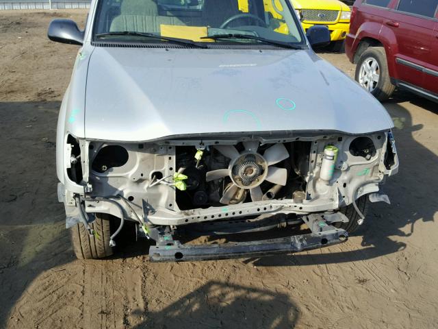 5TENL42N44Z364036 - 2004 TOYOTA TACOMA SILVER photo 9