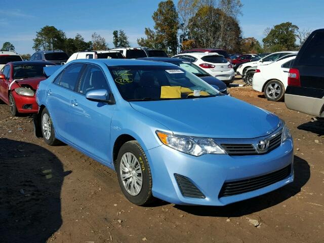 4T1BF1FK7CU618852 - 2012 TOYOTA CAMRY BASE BLUE photo 1