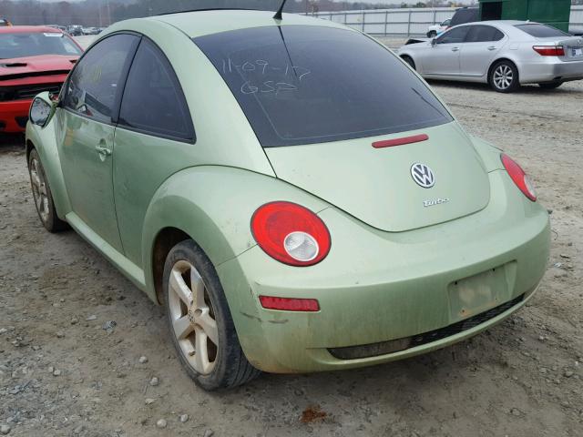 3VWSR31C66M425024 - 2006 VOLKSWAGEN NEW BEETLE GREEN photo 3