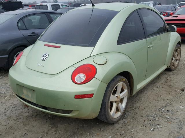 3VWSR31C66M425024 - 2006 VOLKSWAGEN NEW BEETLE GREEN photo 4