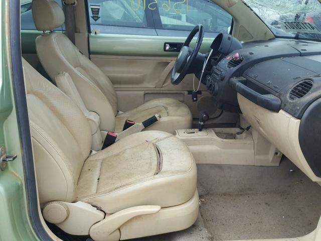 3VWSR31C66M425024 - 2006 VOLKSWAGEN NEW BEETLE 绿色 照片 5