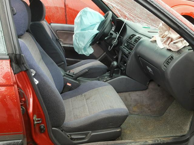 4S3BG6855V7618775 - 1997 SUBARU LEGACY OUT BURGUNDY photo 5