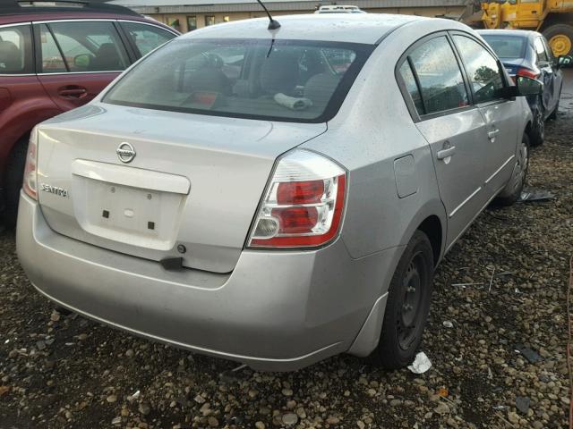 3N1AB61E18L625276 - 2008 NISSAN SENTRA 2.0 SILVER photo 4