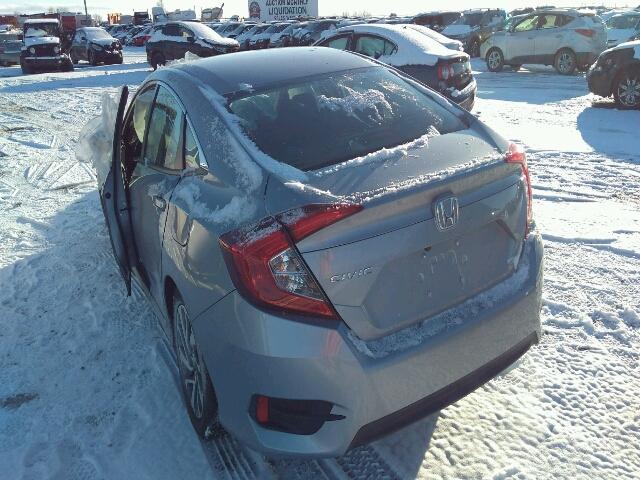 2HGFC2F8XHH040248 - 2017 HONDA CIVIC EX 银色 照片 3
