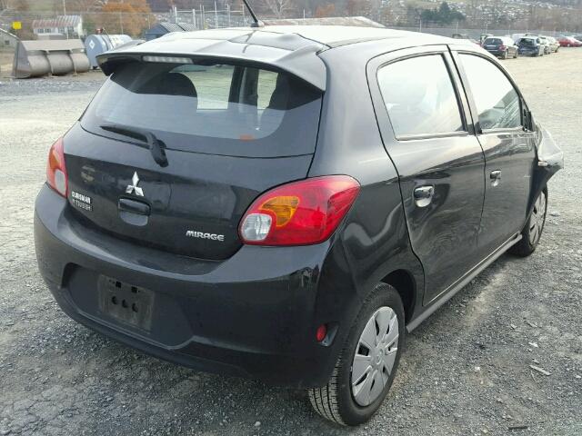 ML32A3HJ4FH056315 - 2015 MITSUBISHI MIRAGE DE BLACK photo 4