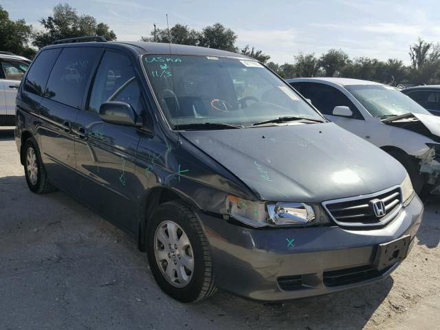 5FNRL18074B053178 - 2004 HONDA ODYSSEY EX GRAY photo 1