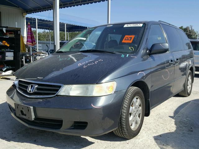 5FNRL18074B053178 - 2004 HONDA ODYSSEY EX GRAY photo 2