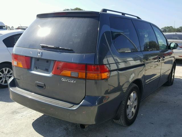 5FNRL18074B053178 - 2004 HONDA ODYSSEY EX GRAY photo 4