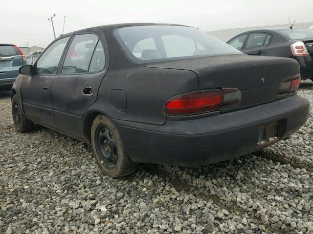 1Y1SK5268VZ430066 - 1997 GEO PRIZM BASE BLACK photo 3
