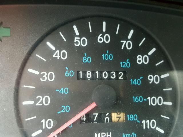 1Y1SK5268VZ430066 - 1997 GEO PRIZM BASE BLACK photo 8