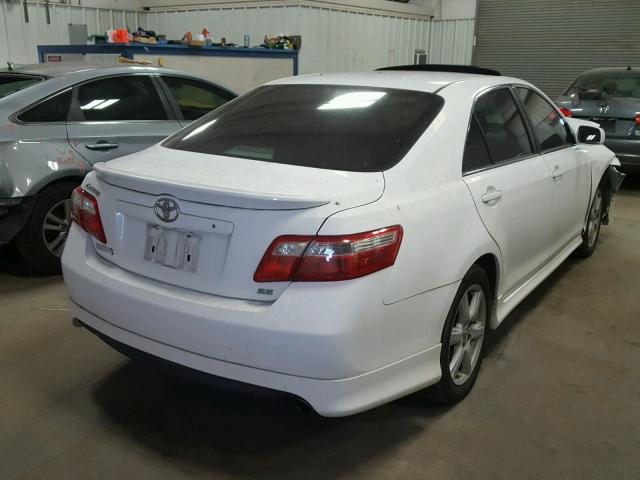 4T1BE46K29U844892 - 2009 TOYOTA CAMRY BASE WHITE photo 4