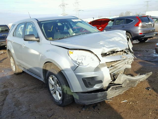 2GNALBEK4C1175031 - 2012 CHEVROLET EQUINOX LS SILVER photo 1