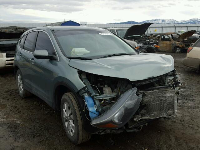 2HKRM4H57CH606017 - 2012 HONDA CR-V EX GREEN photo 1