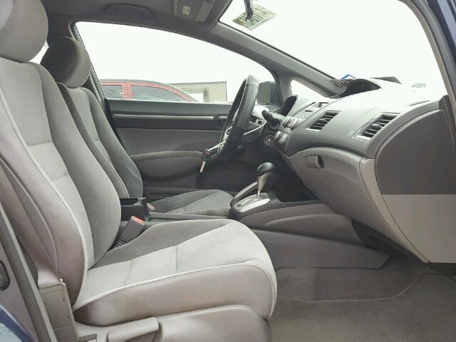 1HGFA16848L115089 - 2008 HONDA CIVIC EX 蓝色 照片 5