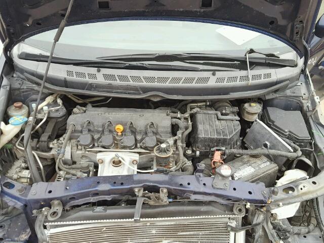 1HGFA16848L115089 - 2008 HONDA CIVIC EX 蓝色 照片 7