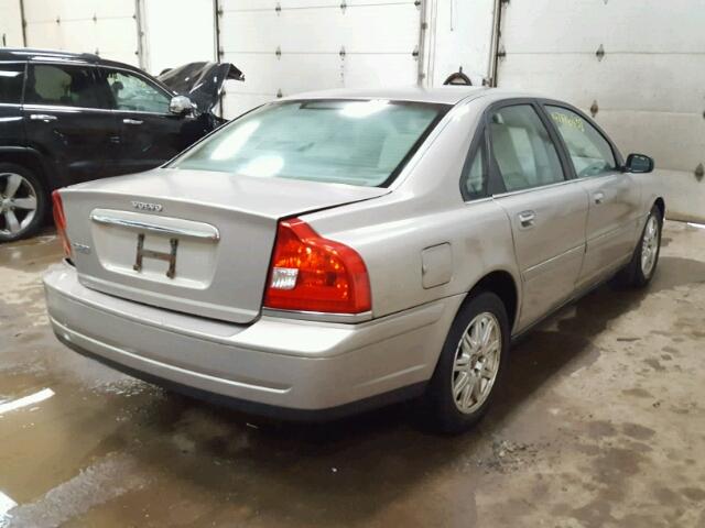 YV1TS592151399909 - 2005 VOLVO S80 2.5T TAN photo 4