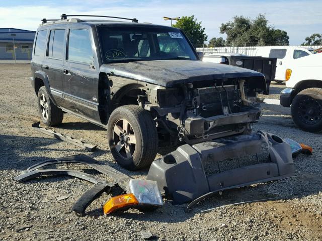 1J8HH48K56C349373 - 2006 JEEP COMMANDER 黑色 照片 1