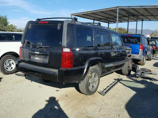 1J8HH48K56C349373 - 2006 JEEP COMMANDER 黑色 照片 4