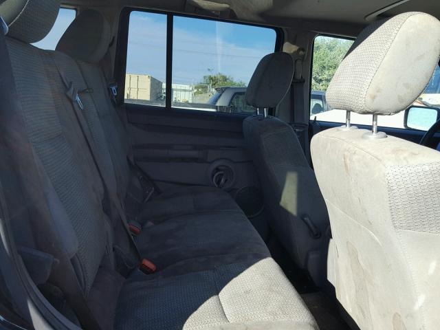 1J8HH48K56C349373 - 2006 JEEP COMMANDER 黑色 照片 6