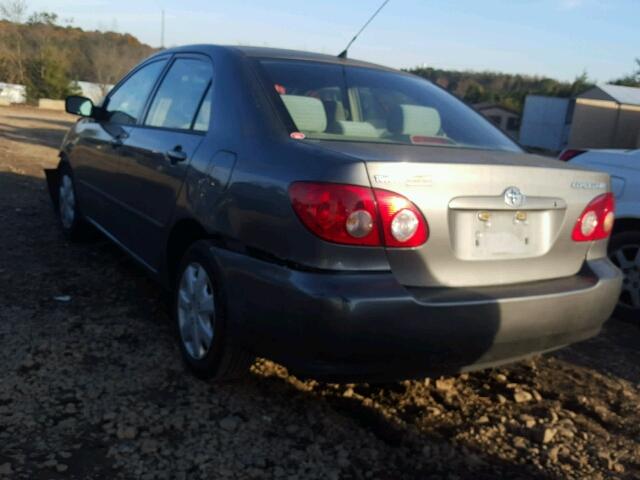 2T1BR32E56C634282 - 2006 TOYOTA COROLLA CE GRAY photo 3