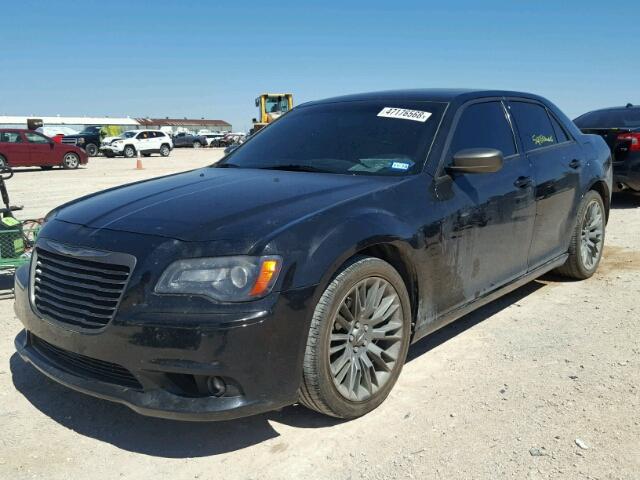 2C3CCADG3DH697770 - 2013 CHRYSLER 300C VARVA BLACK photo 2