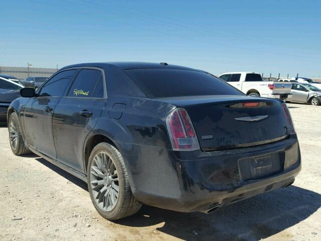 2C3CCADG3DH697770 - 2013 CHRYSLER 300C VARVA BLACK photo 3