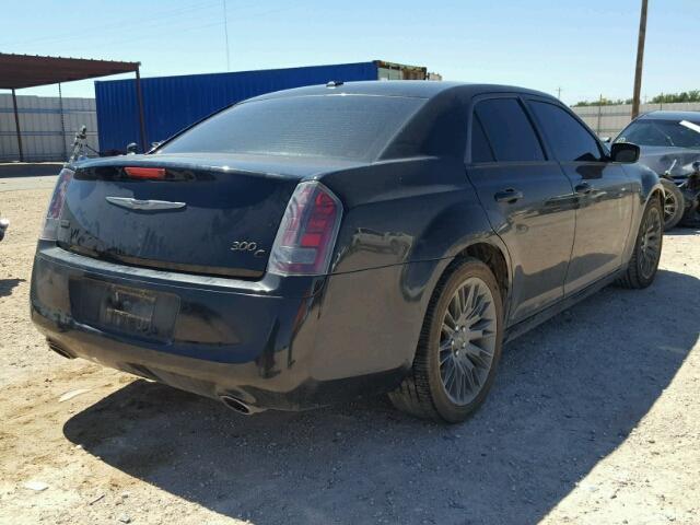 2C3CCADG3DH697770 - 2013 CHRYSLER 300C VARVA BLACK photo 4