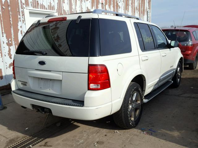 1FMZU75K24ZB15405 - 2004 FORD EXPLORER L WHITE photo 4