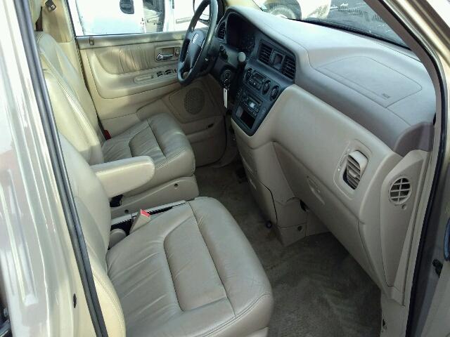 2HKRL18973H013911 - 2003 HONDA ODYSSEY EX BEIGE photo 5