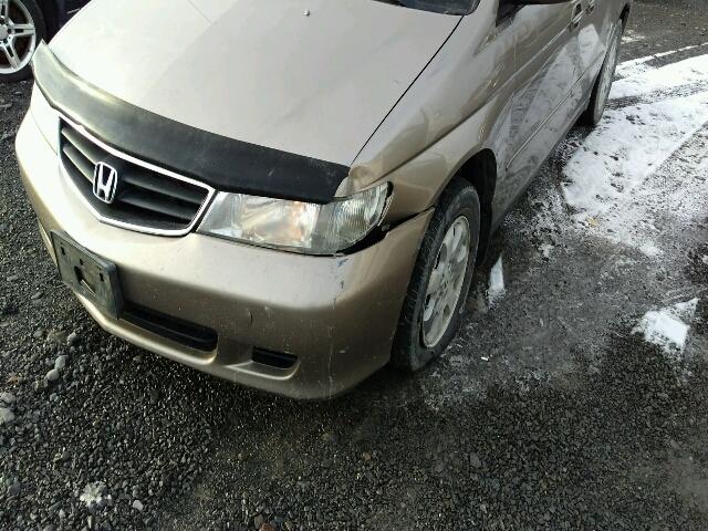 2HKRL18973H013911 - 2003 HONDA ODYSSEY EX BEIGE photo 9