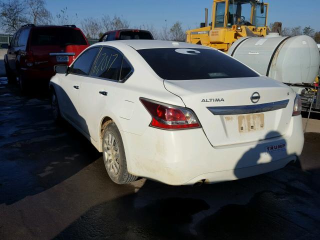 1N4AL3AP6FC283302 - 2015 NISSAN ALTIMA 2.5 WHITE photo 3