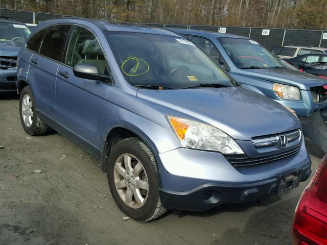 JHLRE38577C064896 - 2007 HONDA CR-V EX BLUE photo 1