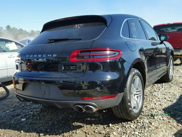 WP1AB2A52FLB74629 - 2015 PORSCHE MACAN S BLACK photo 4