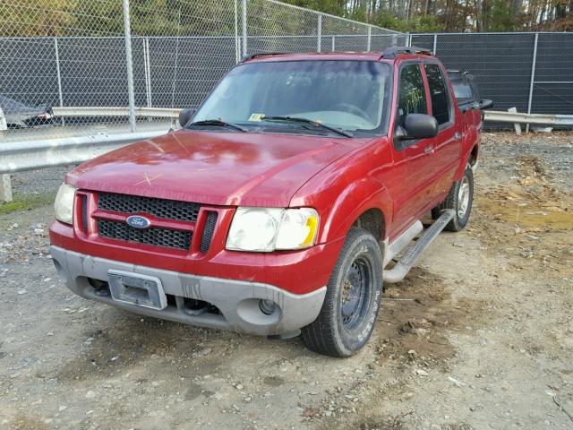1FMZU77E93UC08182 - 2003 FORD EXPLORER S RED photo 2