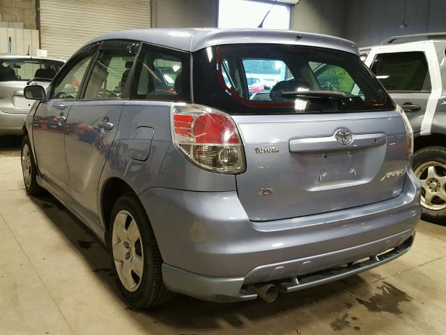 2T1KR32E28C711810 - 2008 TOYOTA COROLLA MA BLUE photo 3