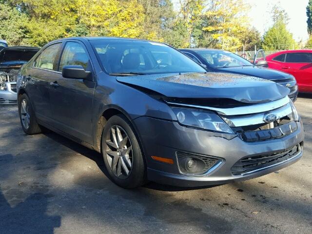 3FAHP0JA8CR312714 - 2012 FORD FUSION SEL GRAY photo 1