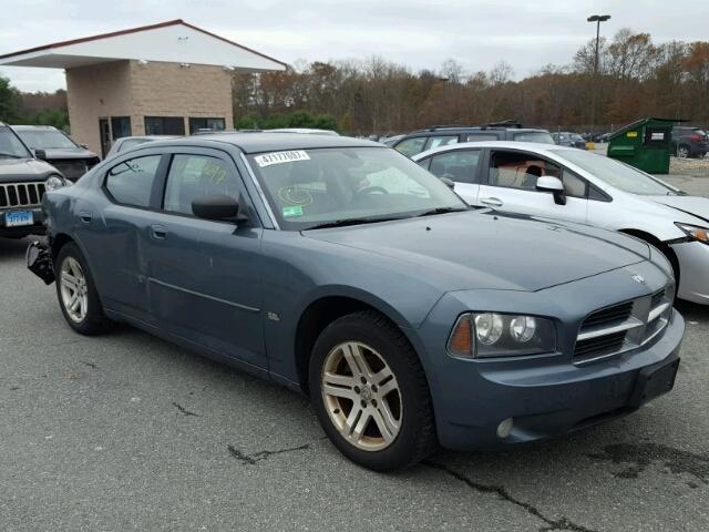 2B3KA43G16H251928 - 2006 DODGE CHARGER SE BLUE photo 1