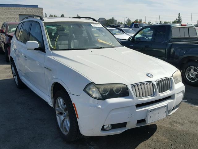 WBXPC93447WF25326 - 2007 BMW X3 3.0SI WHITE photo 1