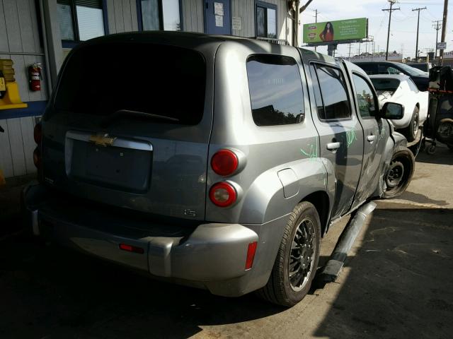 3GNDA13D66S676836 - 2006 CHEVROLET HHR LS GRAY photo 4