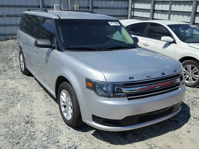 2FMGK5B85DBD16552 - 2013 FORD FLEX SE SILVER photo 1