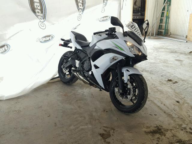 JKAEXEJ12HDA00301 - 2017 KAWASAKI EX650 J WHITE photo 1