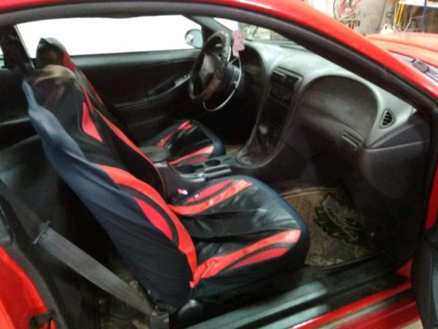 1FAFP40604F239493 - 2004 FORD MUSTANG RED photo 5