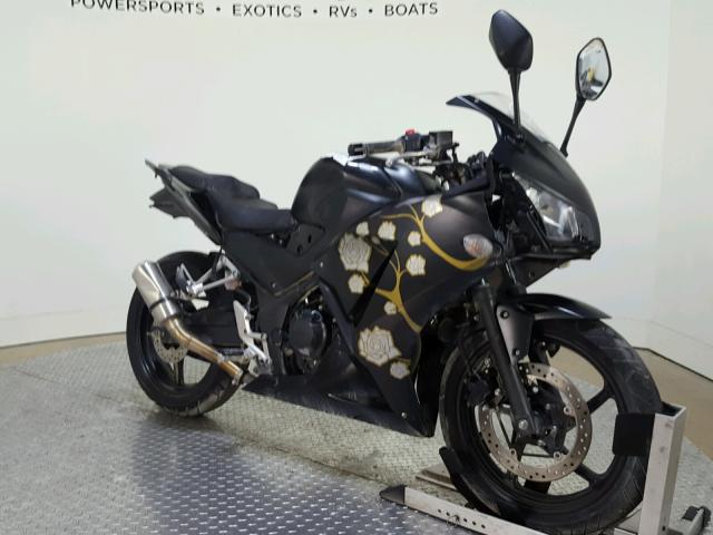 MLHNC5105F5100497 - 2015 HONDA CBR300 R BLACK photo 2