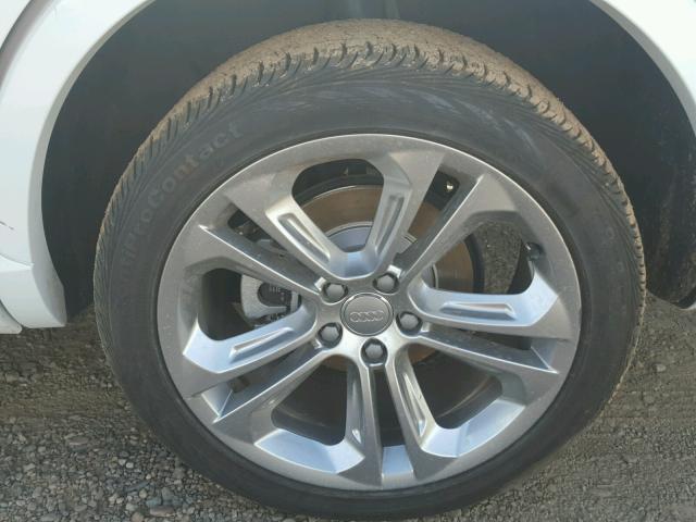 WA1GFCFS4GR014877 - 2016 AUDI Q3 PRESTIG WHITE photo 10