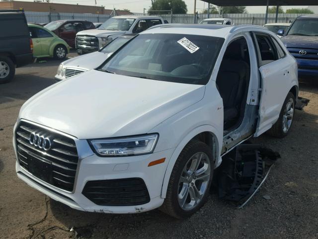 WA1GFCFS4GR014877 - 2016 AUDI Q3 PRESTIG WHITE photo 2