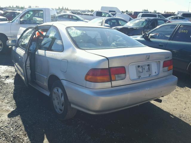 1HGEJ8141VL026312 - 1997 HONDA CIVIC EX SILVER photo 3