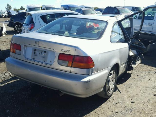 1HGEJ8141VL026312 - 1997 HONDA CIVIC EX 银色 照片 4